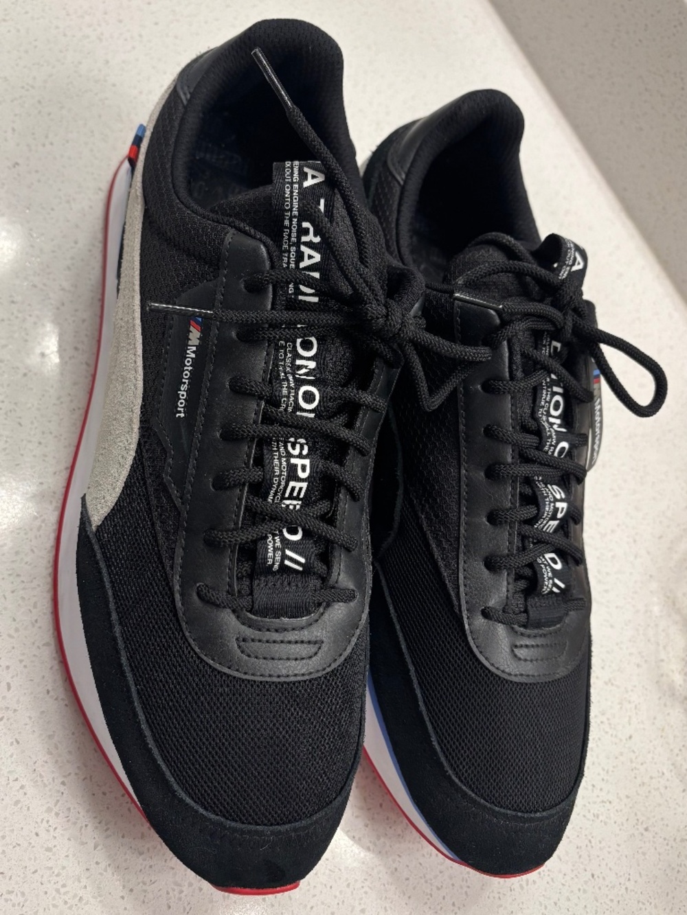 Puma BMW MMS X Future Rider Black High Risk Red